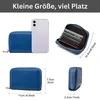 Fomax Geldbörse aus echtem Leder, elegantes Design mit Produktbild-Vorschau 2