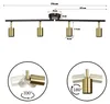 ZMH Vintage plafondlamp, 4 lichtpunten, plafondspot, E27, Productafbeelding-voorbeeld 4