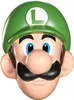 Nintendo Super Mario maska - Luigi/ dospelý Náhľad obrázku produktu 1