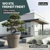 Kreher® 2 x XXL Pflanzkübel / Pflanztopf „LIKE“ Ø79xH70 cm Produktbild-Vorschau 3