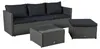 LC Garden »Loungino« Gartenset Lounge mit Tisch + Hocker Produktbild-Vorschau 10