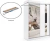 ALTDECOR Kleiderschrank mit Spiegel und Schiebetüren, Produktbild-Vorschau 5