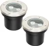 Bettizia 2x 3W Lampe de sol IP65 Luminaire LED extérieur Voir les images du produit 1