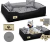 Hundebett Hundekissen Katzenbett PRESTIGE Wasserdicht Grau Produktbild-Vorschau 1