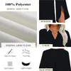 ASKSA Chemise Femme Elégante Col V Manches 3/4 Tunique Voir les images du produit 6