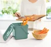 ROTHO bidone per il compost5l 21x20x18cm verde vischio Anteprima dell’immagine prodotto 3