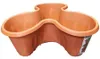 BAMA Modularer Blumentopf TRIFOGLIO, Terrakotta Produktbild-Vorschau 4