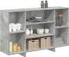 vidaXL Příborník betonový šedý 120x30x75 cm odvozený Náhled obrázku produktu 4