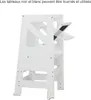 FCH chaise d'enfant tour d'apprentissage 41,5x49x91,5cm Voir les images du produit 3