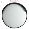 Verkehrsspiegel LEDO Konvex Kunststoff Schwarz Ø60 cm Produktbild-Vorschau 8