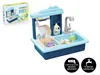 Lavastoviglie blu + rubinetto in plastica con accessori in Anteprima dell’immagine prodotto 1