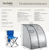 Mobilní parní sauna ThermaLuxe II, 1000 W, 15 teplotních Náhled obrázku produktu 5