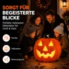 LED dekorace na Halloween ve tvaru dýně s osvětlením – Náhled obrázku produktu 8