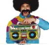 Aufblasbares Radio Disco Kassettenrekorder 80er 40x20cm Produktbild-Vorschau 1