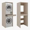 Armoire pour lave-linge et sèche-linge avec étagère Voir les images du produit 1