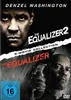 A collage-style movie poster for 'The Equalizer' and 'The Equalizer 2'. Produktbild-Vorschau