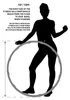 FITNESS-HOOP, sivo-ružový, Ø 90 cm Náhľad obrázku produktu 8