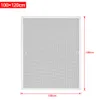 UISEBRT Insektenschutzgitter für Fenster 100x120cm Weiß 2 Produktbild-Vorschau 2