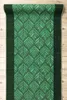 CHODNIK PODGUMOWANY LIŚCIE zieleń 67cm zielony 67x360 cm Podgląd zdjęcia produktu 5