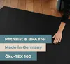 Sanosoft® Krabbelmatte 160x220cm Schwarz - Hergestellt in Produktbild-Vorschau 3