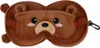 Reisekissen mit Schlafmaske Teddy Legami Travel Buddy braun Produktbild-Vorschau 3