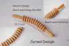 Gebogener Holztherapie-Roller Massagegeräte, Lymphdrainage, Produktbild-Vorschau 6