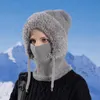 Damen Winter-Sturmhaube fürs Radfahren mit integriertem Produktbild-Vorschau 3