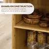 HOMCOM Küchenwagen Servierwagen mit Schublade, Schrank, Produktbild-Vorschau 8