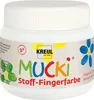 Kreul Mucki Stoff Fingerfarbe weiß 150 ml Produktbild-Vorschau 1