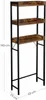 Scaffale, mobile da bagno sopra la lavatrice, WC, loft Anteprima dell’immagine prodotto 7