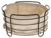 Lebensmittelkorb Brotkorb Ø 20 cm beige Produktbild-Vorschau 1