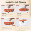 Elektrischer Nageltrimmer für Fingernägel Nageltrimmer, 3 Produktbild-Vorschau 6