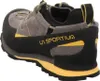A close-up side view of a La Sportiva Boulder X shoe. Produktbild-Vorschau