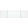 Magnetisches Whiteboard Klappbar 160x40x1,7 cm Aluminium Produktbild-Vorschau 3