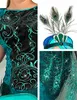 Pfau-Kleid Kostüm Karneval Fasching Party, Größe:M Produktbild-Vorschau 5