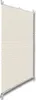 vidaXL Plissee Faltrollo Rollo Plisseerollo 40x150cm Creme Produktbild-Vorschau 3