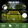 Umbro Pop-Up Fußballtor Set von 2 - Fussball Tor 120 x 90 x Produktbild-Vorschau 2