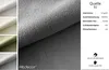 A collage of fabric swatches and a close-up of a gray fabric. Produktbild-Vorschau