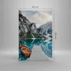 Bild auf Leinwand - Leinwandbild - Einteilig - Boote Berge Produktbild-Vorschau 3