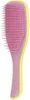 A hairbrush with pink bristles and a light purple and yellow handle. Náhled obrázku produktu