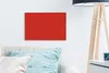 MuchoWow® - Leinwandbilder - Rot - Farbe - Einfarbig, Produktbild-Vorschau 5