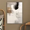 MuchoWow® - Leinwandbilder - Abstrakte Kunst - Grau - Produktbild-Vorschau 5