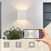 ZMH 4 Stück LED Wandleuchte Aussen 5W Weiß Wandlampe Produktbild-Vorschau 4