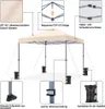 Yaheetech 3x3m Pop Up Pavillon Faltpavillon Wasserdicht Produktbild-Vorschau 5