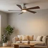 Ventilatore da soffitto a risparmio energetico con luce LED Anteprima dell’immagine prodotto 6
