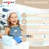 Bio-Organic Bündchenstoff Schlauchware 35(70)cm breit ab 25cm Biobaumwolle Oeko-Tex Pflegehinweise Produktbild-Vorschau