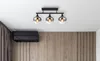 Globo Lighting|Deckenleuchte Metall schwarz matt, 3x E27 Produktbild-Vorschau 3