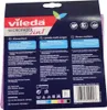 The back of a Vileda Microfiber 2-in-1 cleaning cloth packaging. Anteprima dell’immagine prodotto