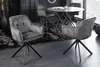 riess-ambiente Design Stuhl LOFT dunkelgrau Samt drehbar Produktbild-Vorschau 3