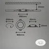 BRILONER - Set di 4 luci LED da incasso a soffitto, luci da Anteprima dell’immagine prodotto 6